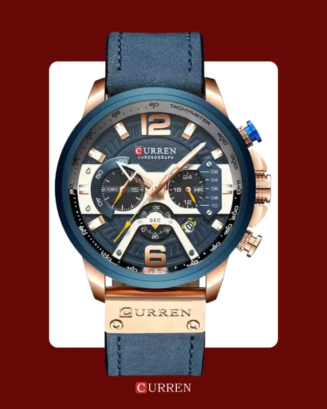 Curren Chronograph 8329 — Azul — foto 1