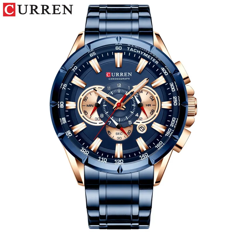 Curren Imperial Steel 8363 — Azul — foto 1