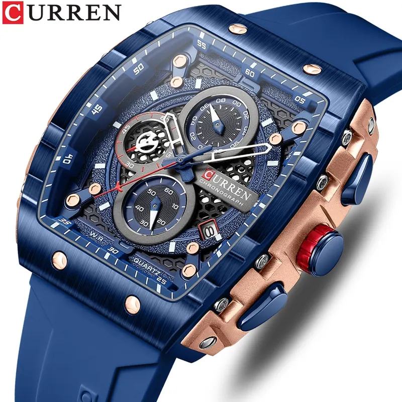 Curren Sport Chrono 8442 — Azul — foto 2