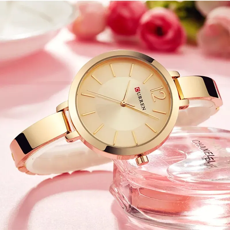 Curren Slim Lady 9012 — Prata — foto 2