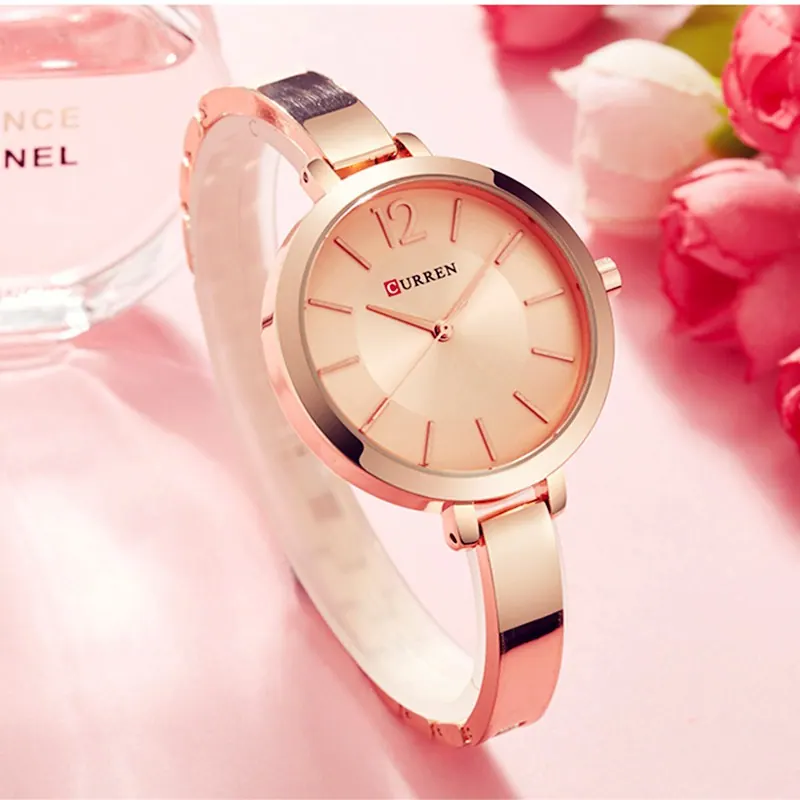 Curren Slim Lady 9012 — Prata — foto 3
