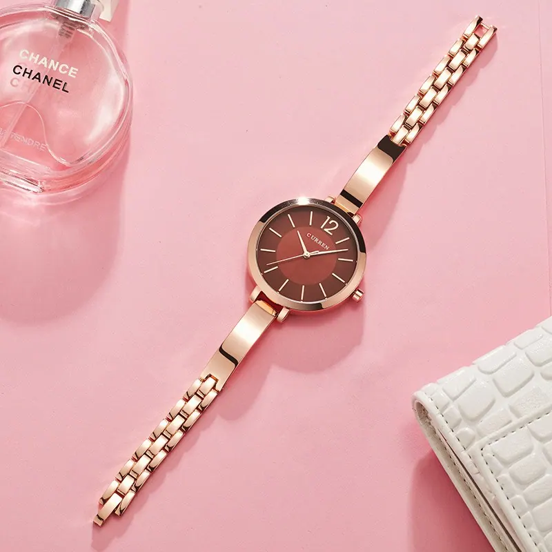 Curren Slim Lady 9012 — Prata — foto 5