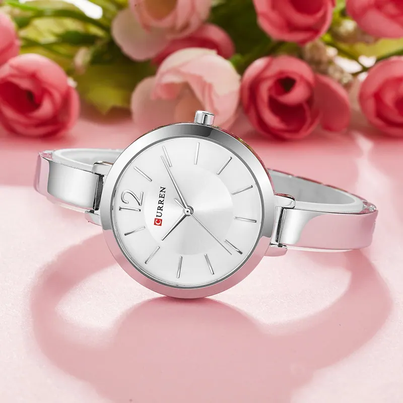 Curren Slim Lady 9012 — Prata — foto 6