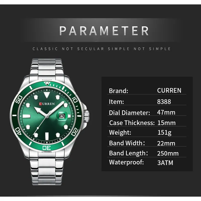 Curren Classic Green — Verde — foto 3