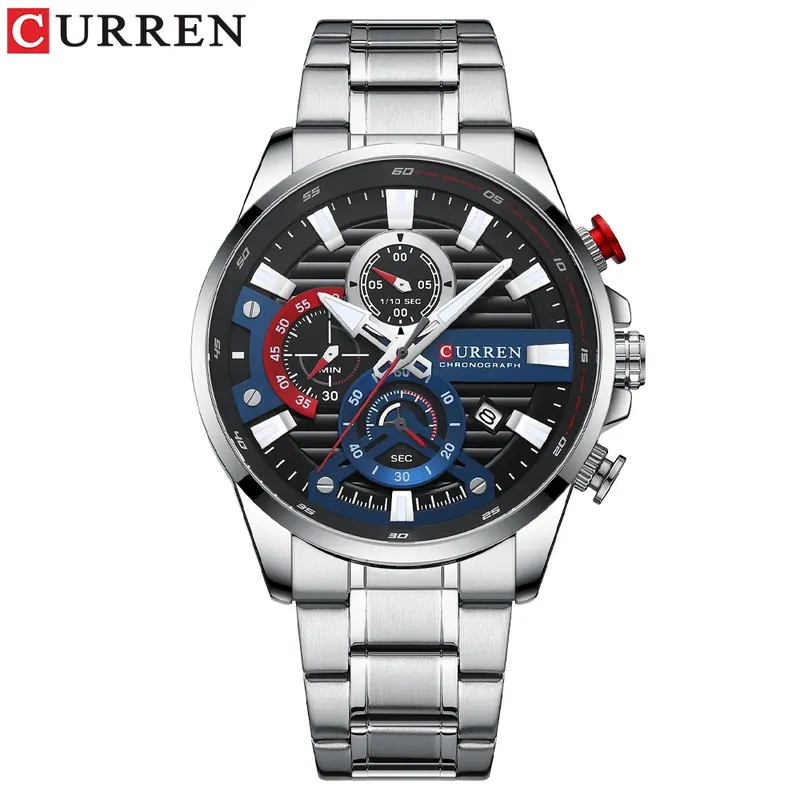 Curren Executive Steel CR15SX — Prata — foto 1